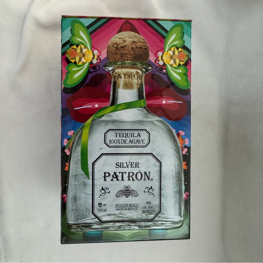 Patron Silver‎ Tequila Tin Box Limited Edition For 750 ml Bottle Collectors